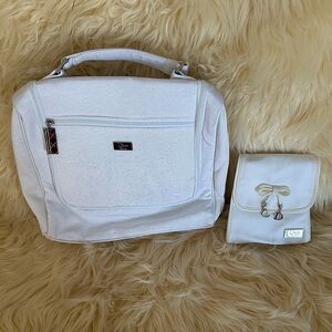 Dior White Travel Bag Set